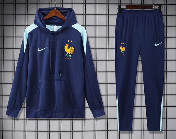 2024-25 France Hoodie Training suit