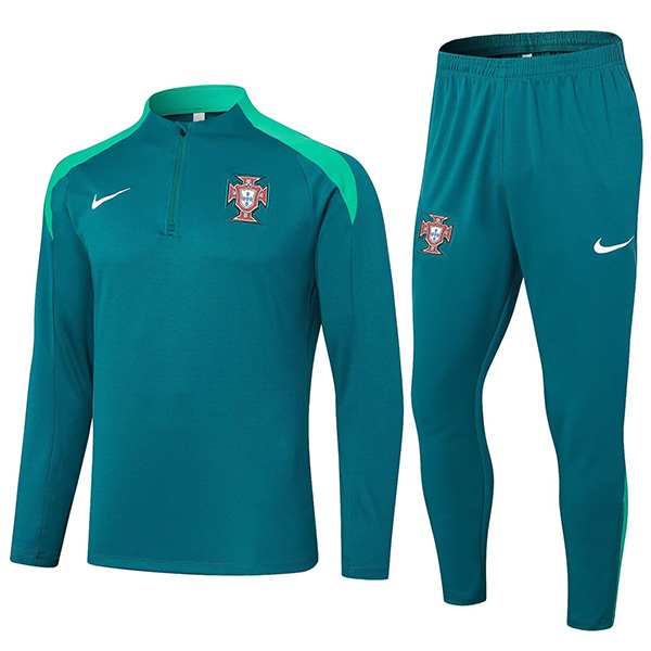 2024-25 Portugal Half zipper training suit