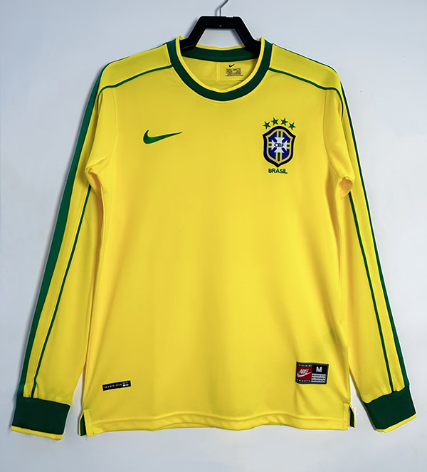 Brazil 98 Retro home long sleeve