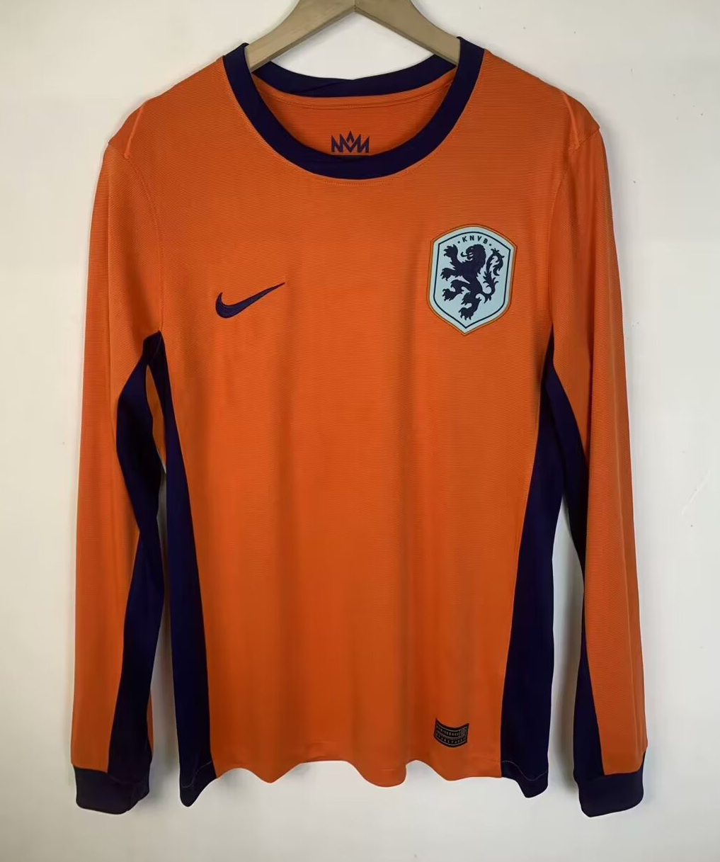 2024-25 Netherland home long sleeves