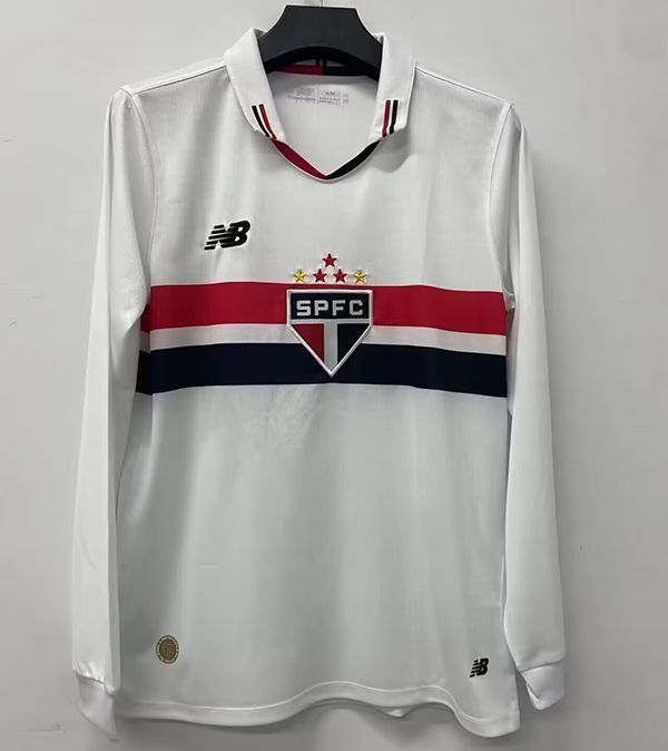 2024-25 Sao Paulo home Long Sleeve