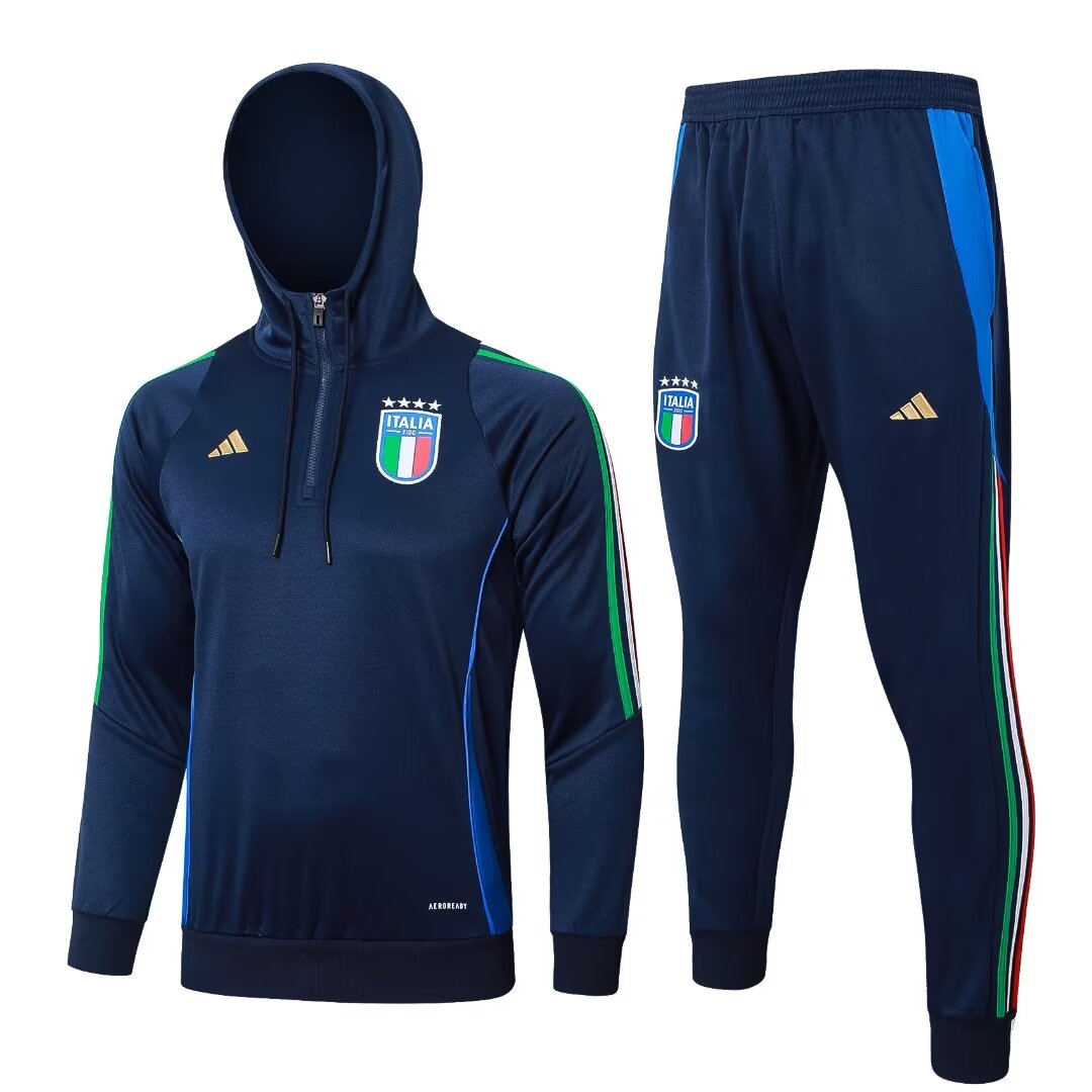 2024-25 Italy Hoodie training suit