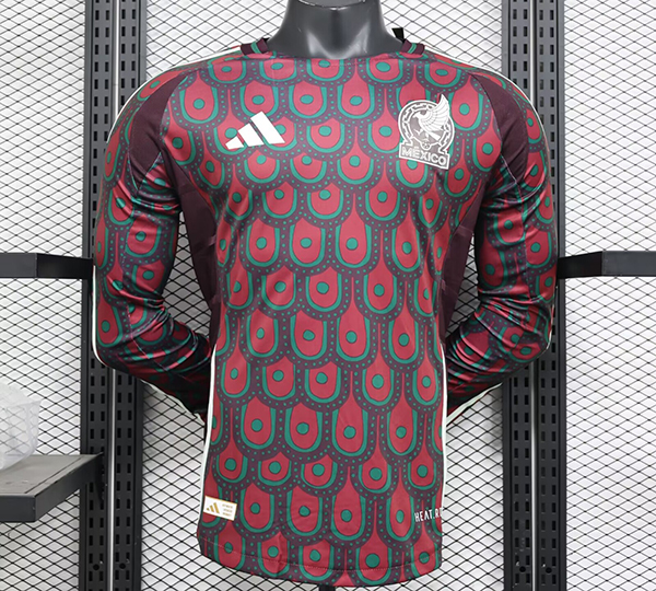 2024-25 Mexico home long sleeve player version