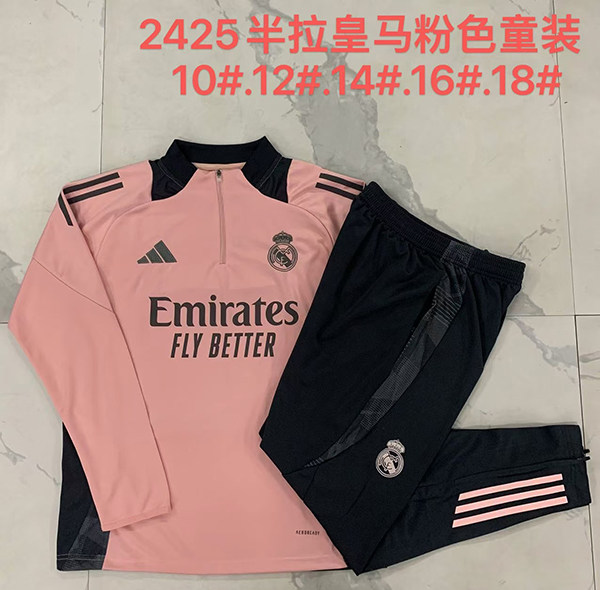 2024-25 RD Half zipper kids training suit