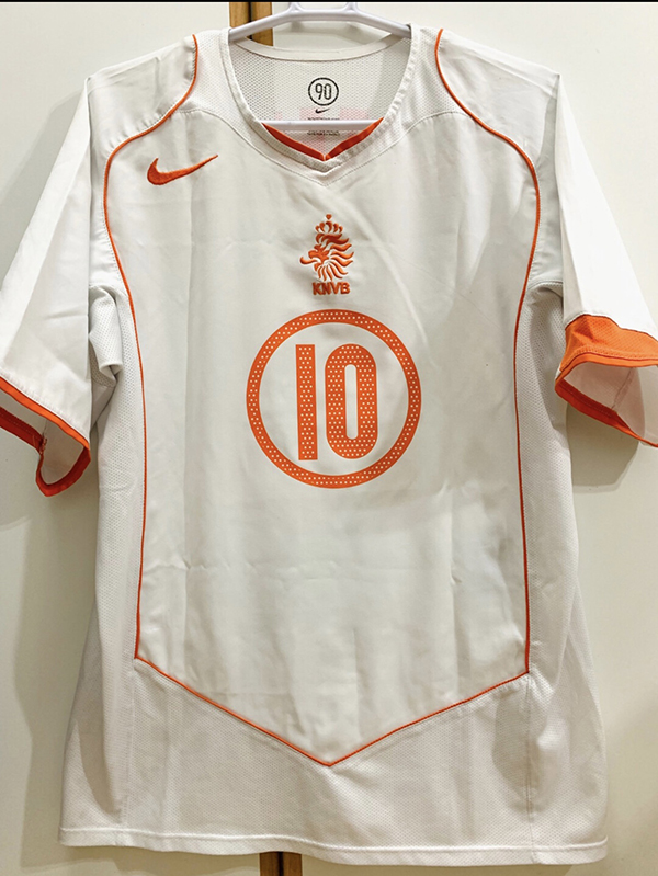 Netherland 04 Retro away&v.Nistelrooy 10