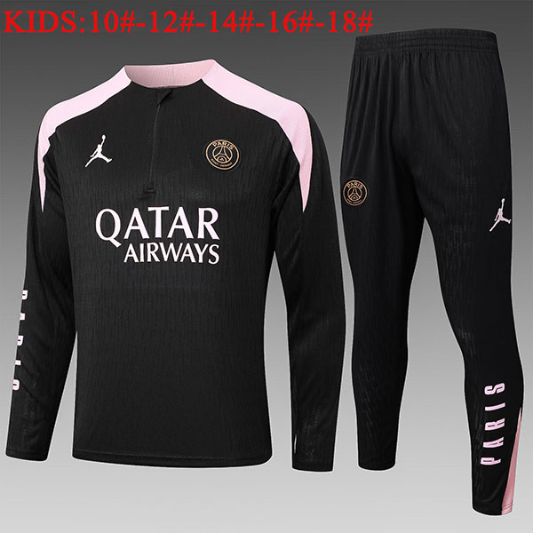 2024-25 Paris Half zipper Kids Training suit