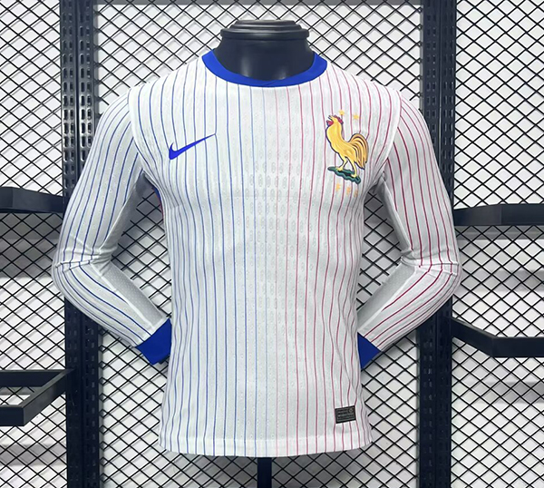 2024-25 France away long sleeve player version