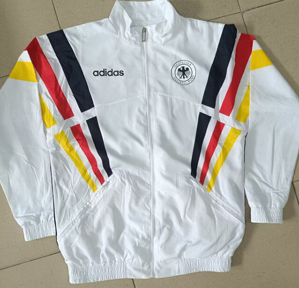 2024-25 Germany white windbreaker jacket