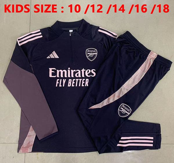 2025-26 ASL Half zipper Kids training suit