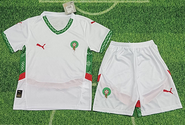 2024-25 Morocco away kids