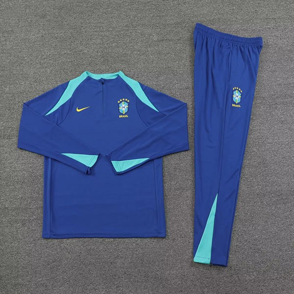 2024-25 Brazil Half zipper Training Suit