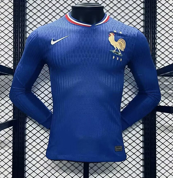 2024-25 France home long sleeve player version