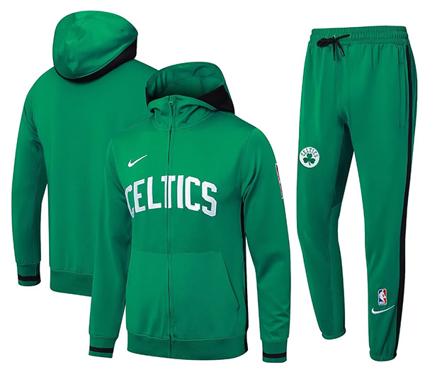 Boston Green Hoodie jacket Training suit